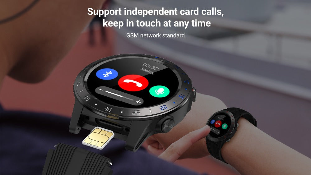 Smart Watch M5S Fitness GPS, Blood Pressure Monitor, Heart Rate Tracker, Bluetooth Calls, Smartwatch - Fitness Smart Watch