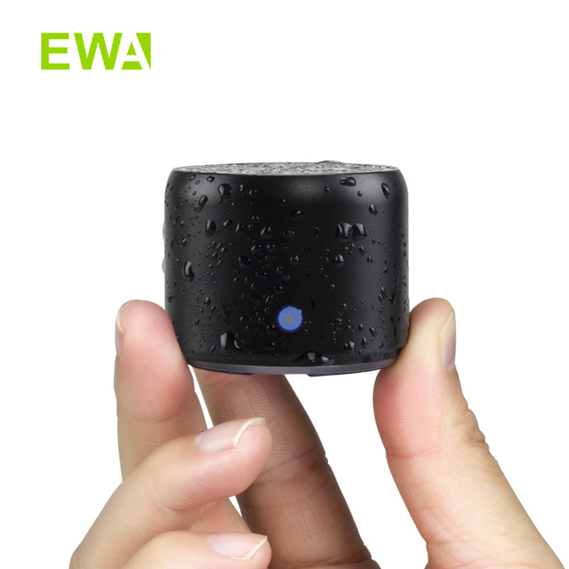 EWA A106 Pro Portable Waterproof Bluetooth 5.0 Speaker with Carry Case, for Outdoors, Home, Shower